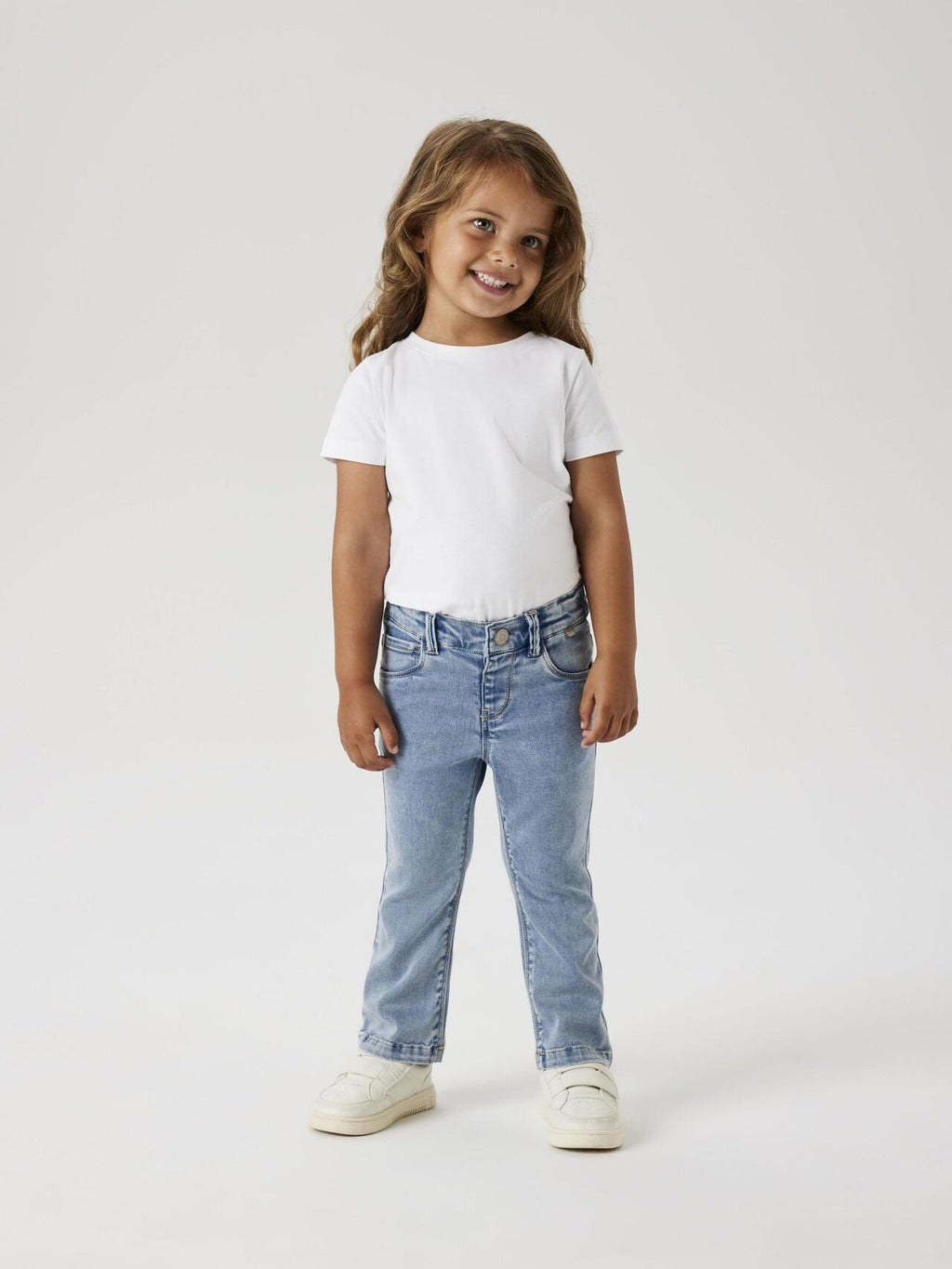 13224658/Light Blue Bleached Denim NAME.IT