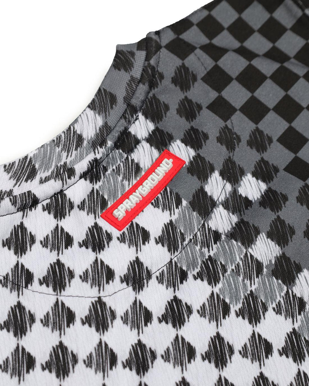 CHECKERED SKETCH REGULAR CREWNECK 