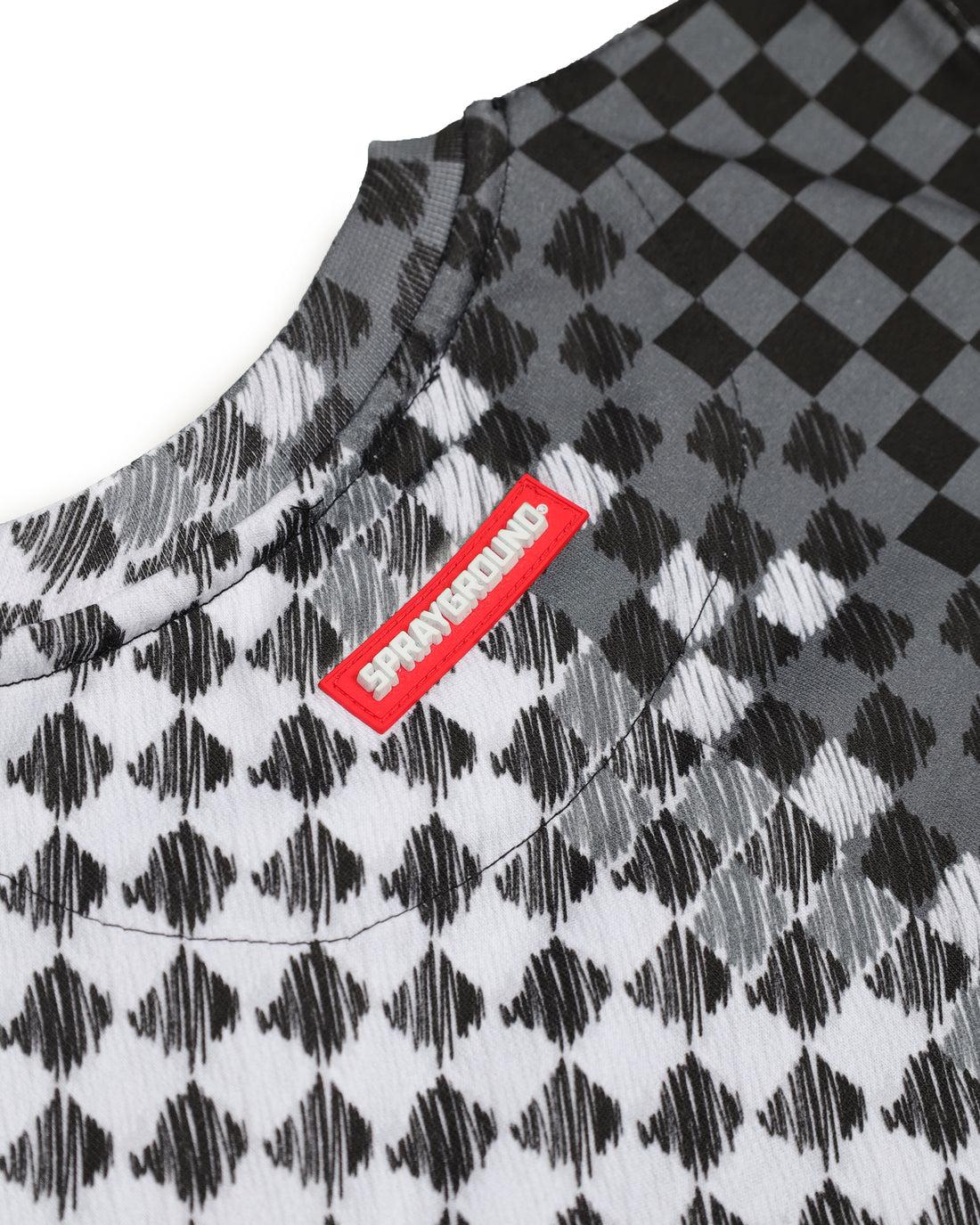 CHECKERED SKETCH REGULAR CREWNECK 