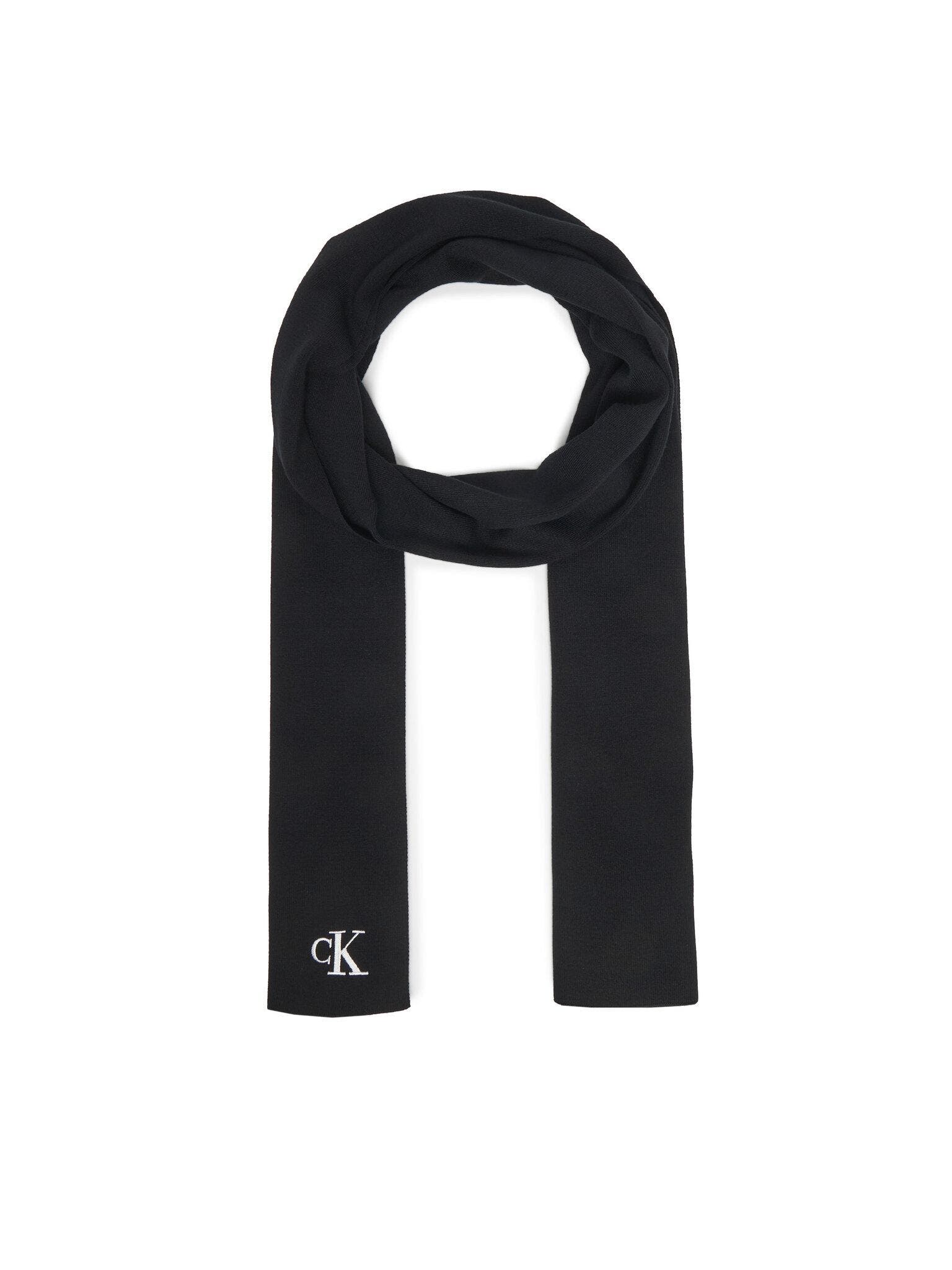 CK FINE RIB SCARF 