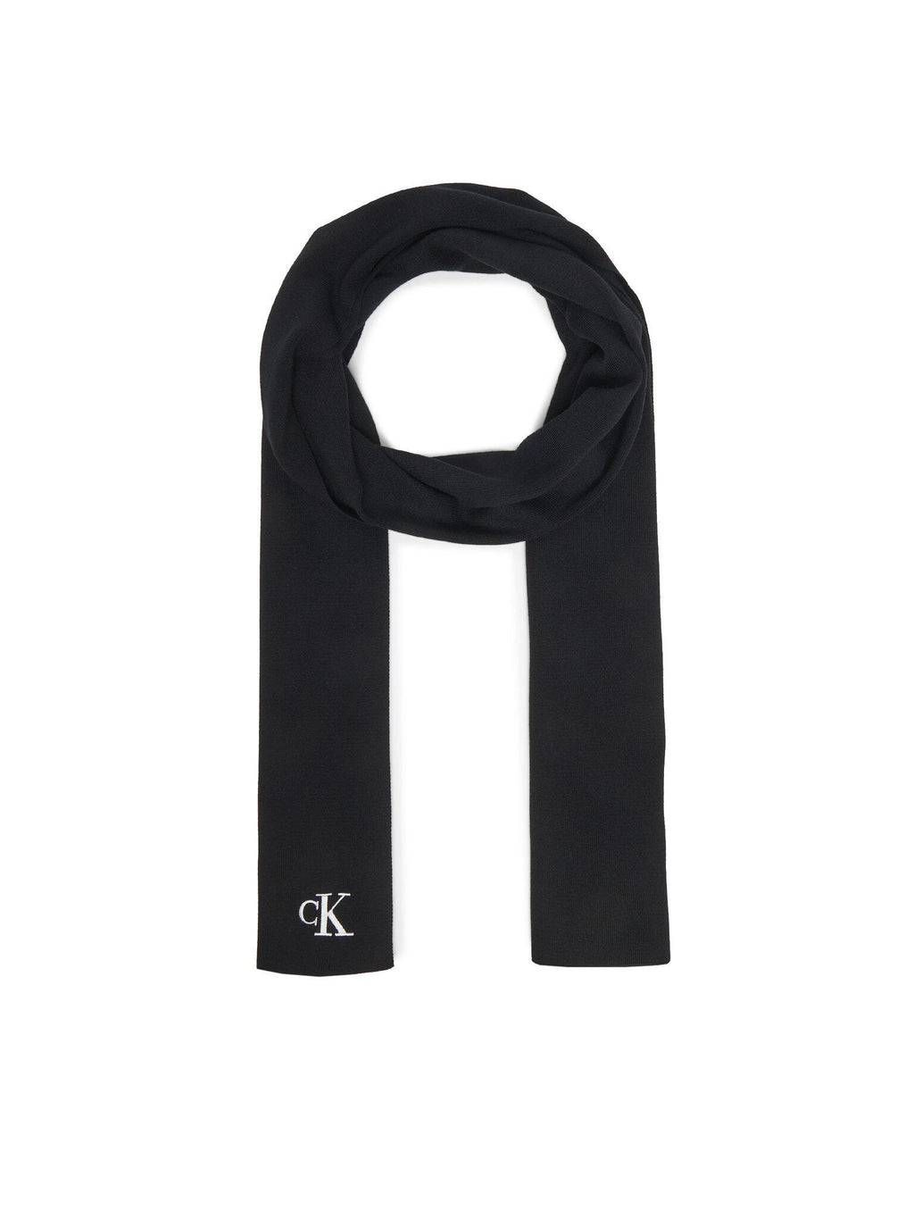 CK FINE RIB SCARF 