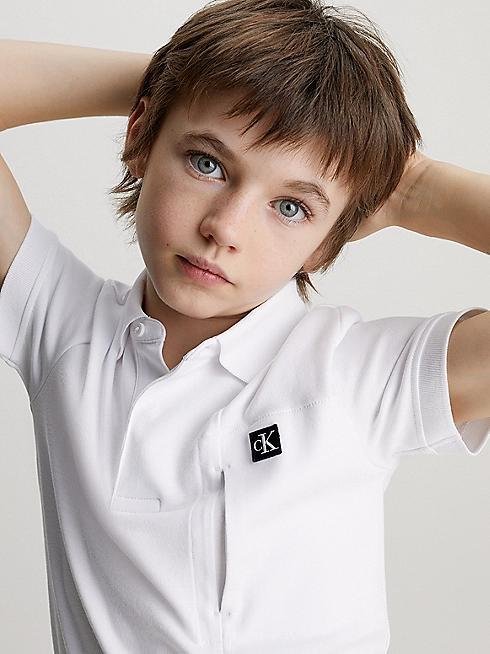 CLEAN CUTLINES POLO IB0IB02068T/YAF CALVIN KLEIN JEANS