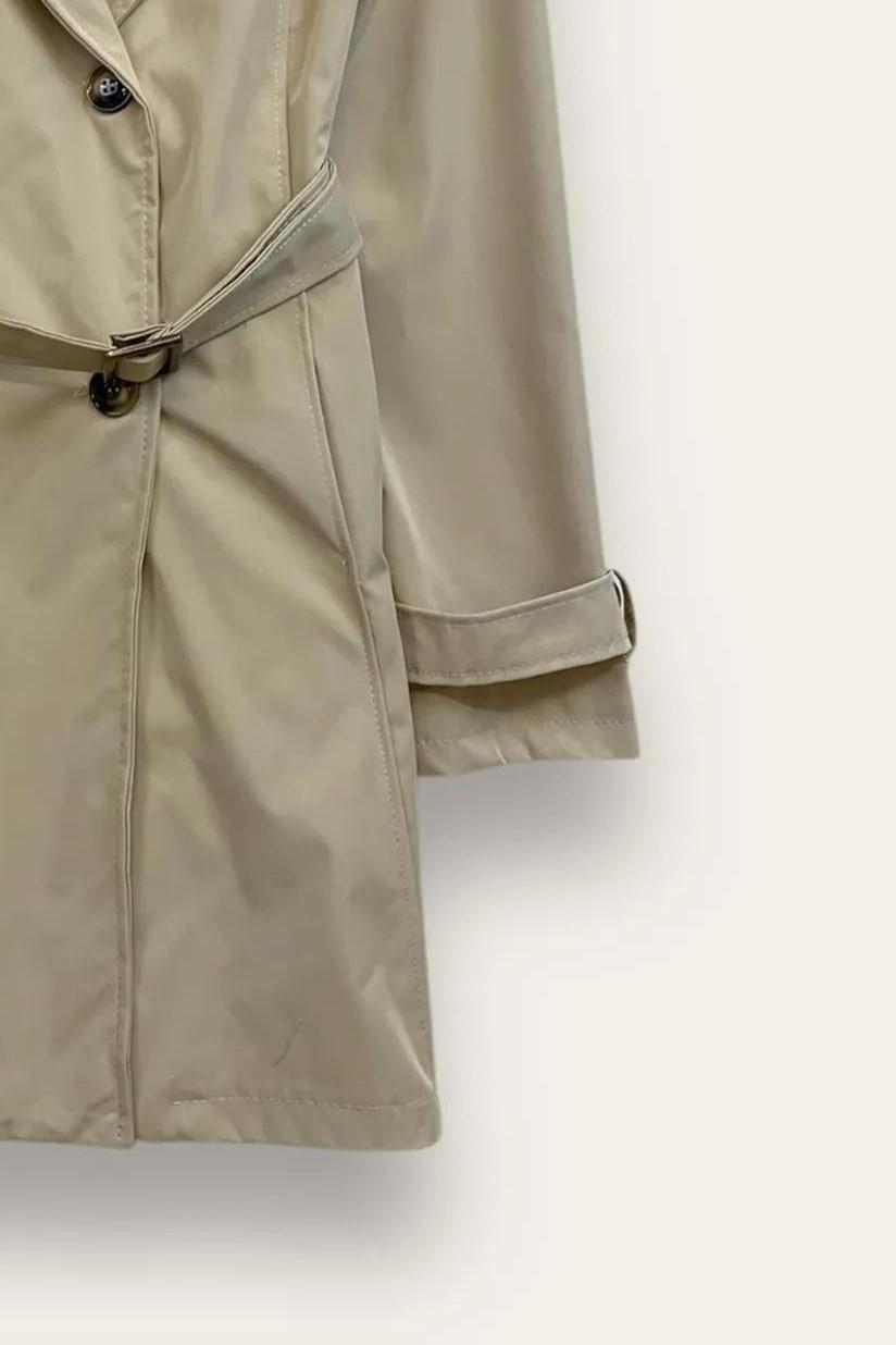 Trench corto doppiopetto SH-12386/BEIGE LOVEme