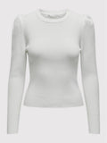 ONLSALLY L/S PUFF PULLOVER KNT NOOS 