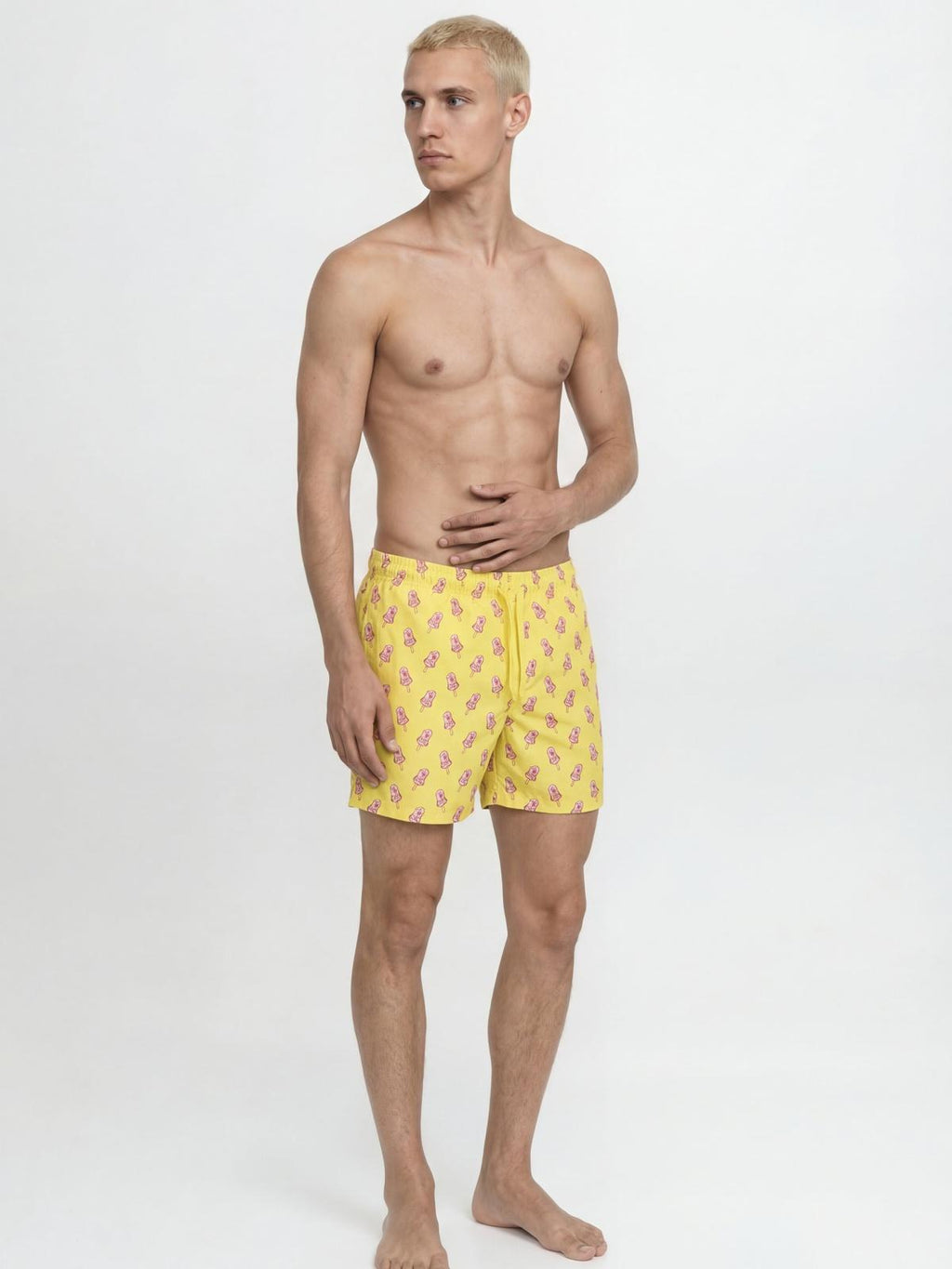 JPSTMAUI VIBES NOVELTY AOP SWIM SHORT SN 
