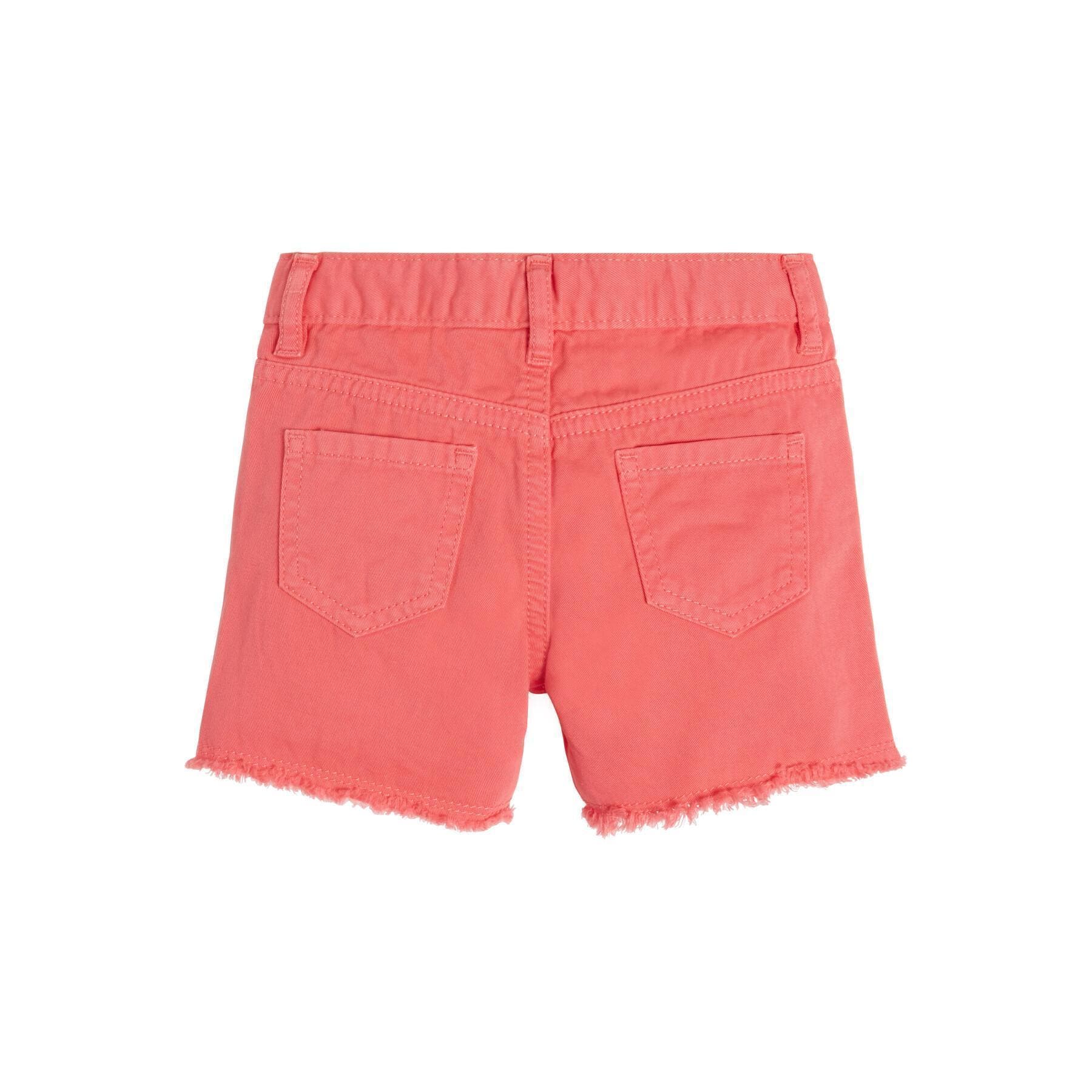 COTTON TWILL SHORTS 
