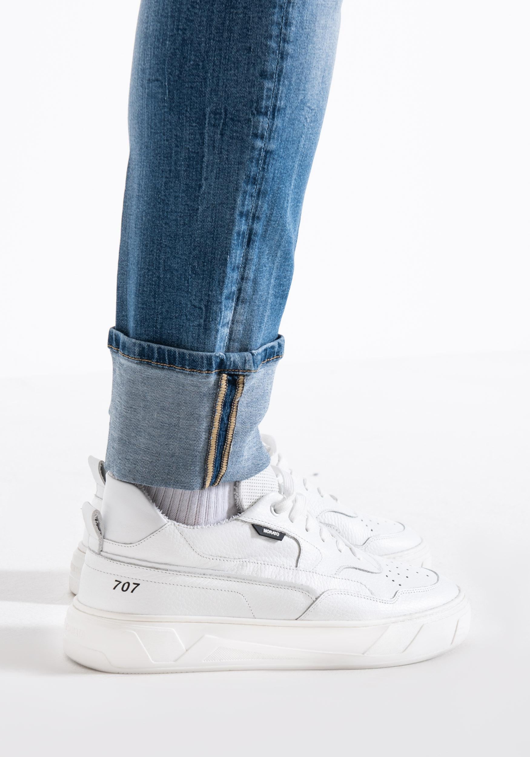 JEANS PAUL SUPER SKINNY FIT IN MMDT00243 FA750485 W01780/7010 ANTONY MORATO