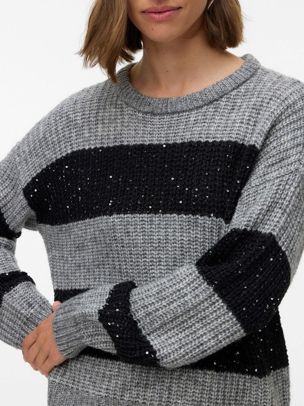 10336725/Medium Grey Melange VERO MODA