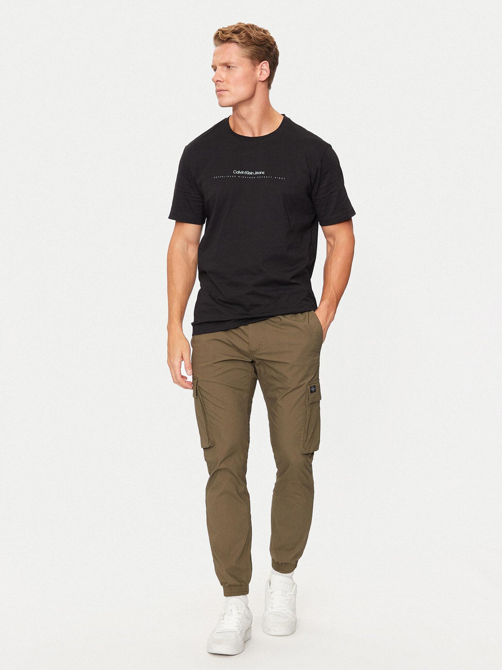 MINIMAL LOGO TEE J30J327075/BEH CALVIN KLEIN JEANS