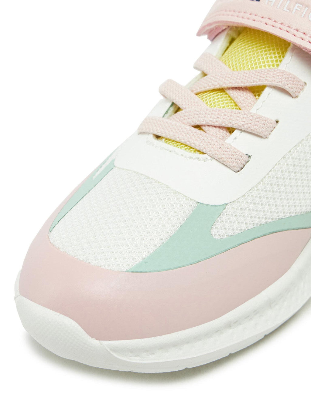 SNEAKER BASSA LACCI/VELCRO 