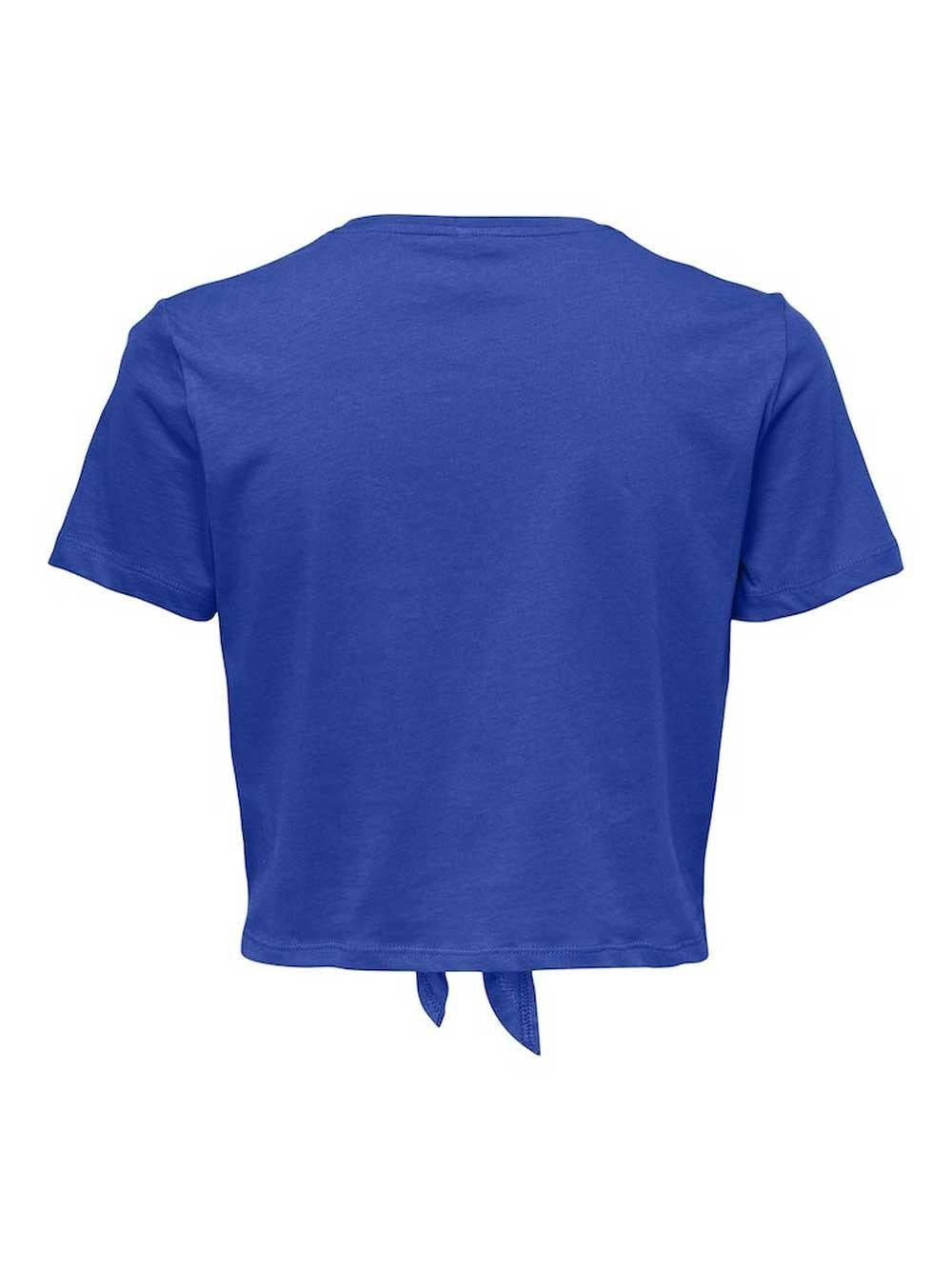 ONLMAY S/S SHORT KNOT TOP BOX JRS 