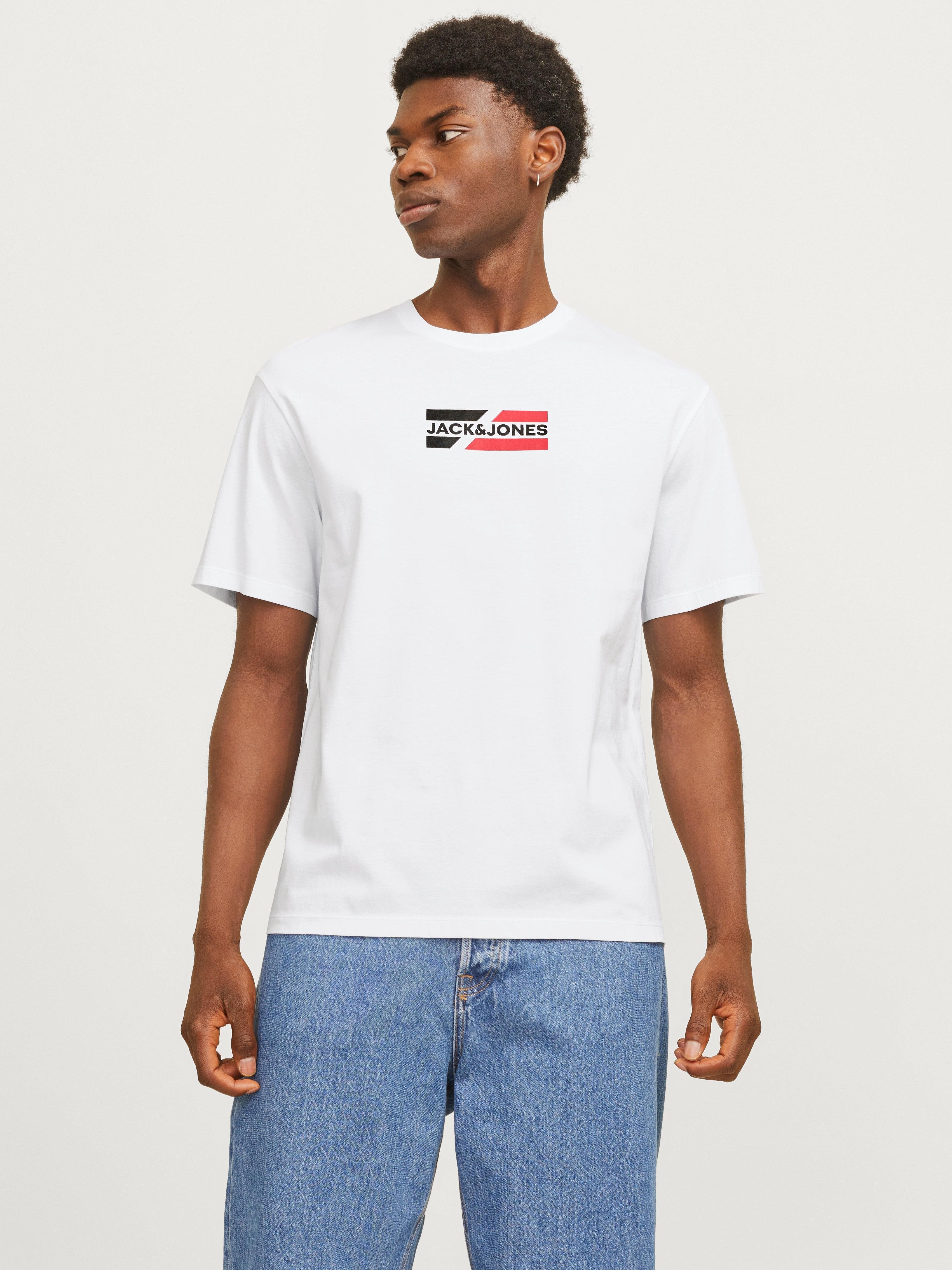 12268415/White JACK AND JONES
