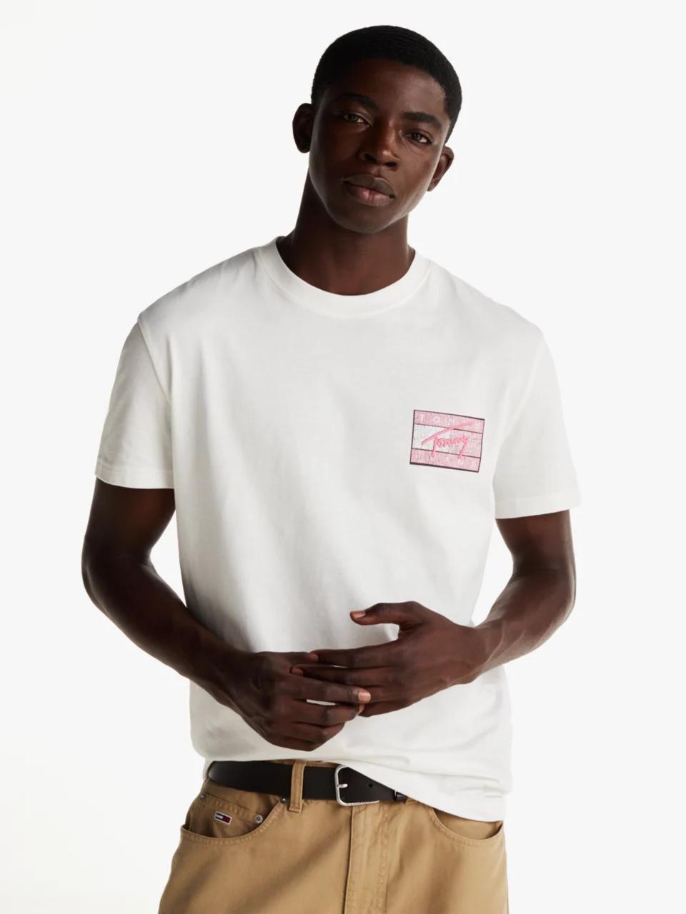 TJM REG RWB FLAG TEE DM0DM21108/YBL TOMMY JEANS