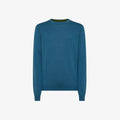 SWEATER ELBOW CONTRAST COLOR 