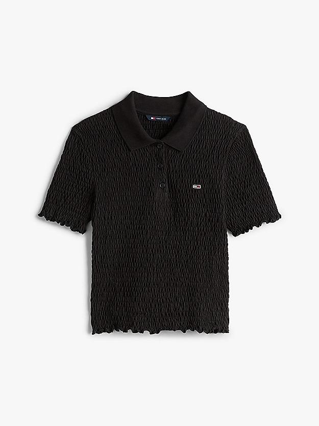 TJW SLIM SMOCK POLO DW0DW20296/BDS TOMMY JEANS