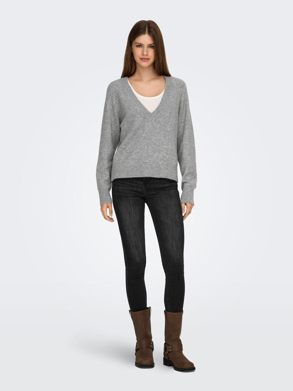 15350613/Medium Grey Melange ONLY