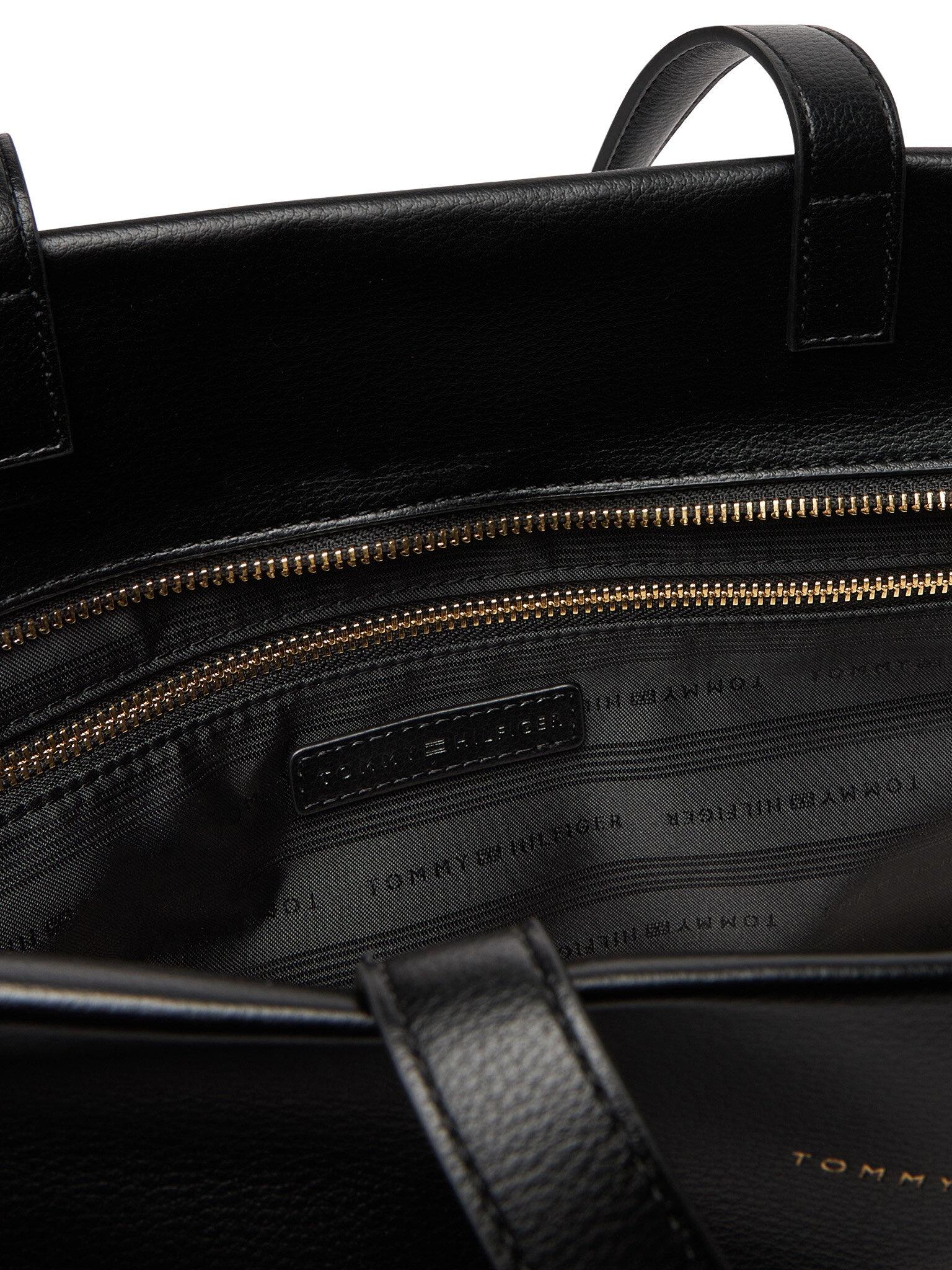 TH LOGOTAPE TOTE AW0AW17693/BDS TOMMY HILFIGER