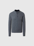 NORTH SAILS HALF BUTTON 7GG KNITWEAR