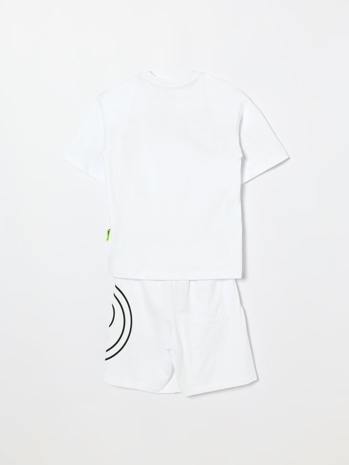 SET JERSEY REGULAR DROP SHOULDER T-SHIRT/BERMUDA 