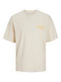 JACK AND JONES JORMERCADO TEE SS CREW NECK TG LN STYD