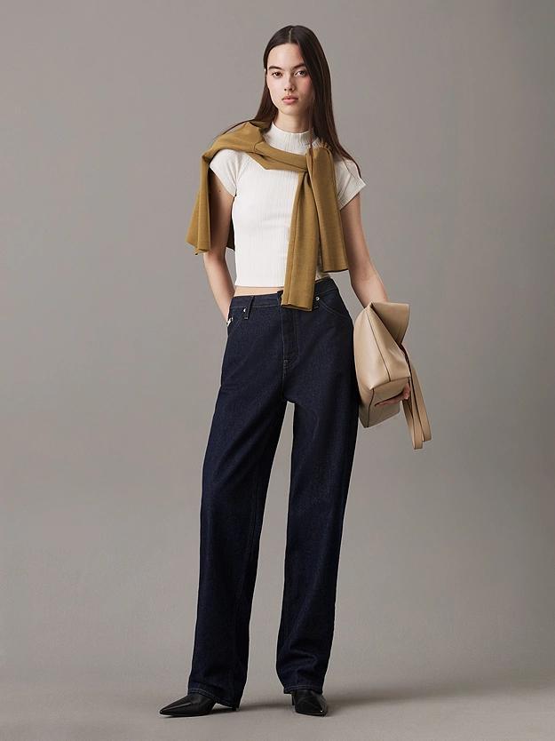 WARM TEXTURE RIB MOC J20J225017/YBI CALVIN KLEIN JEANS