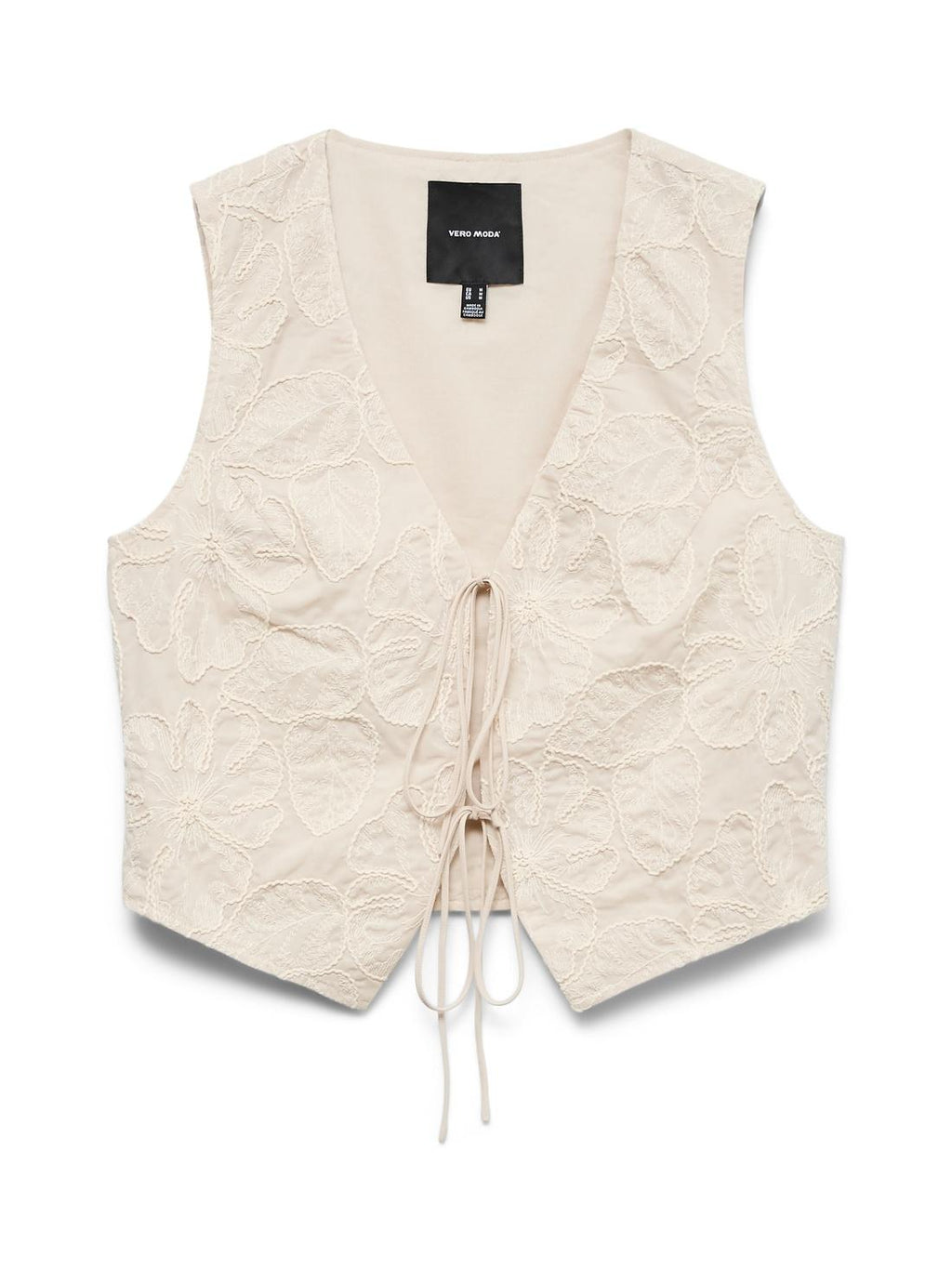 10344377/Oatmeal OATMEAL EMBROIDERY VERO MODA