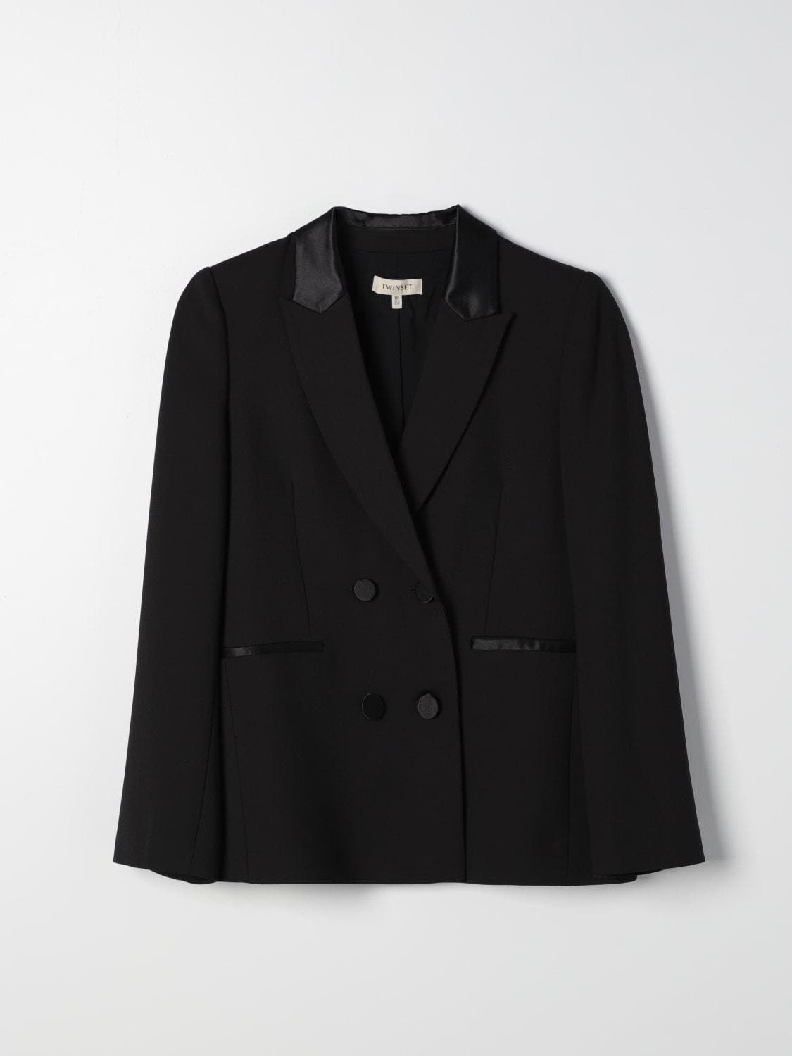 BLAZER DOPPIOPETTO IN CREPE 