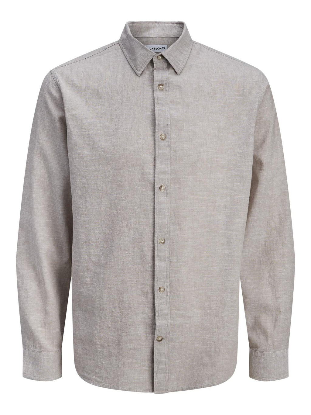 JJESUMMER LINEN BLEND SHIRT L/S SN 