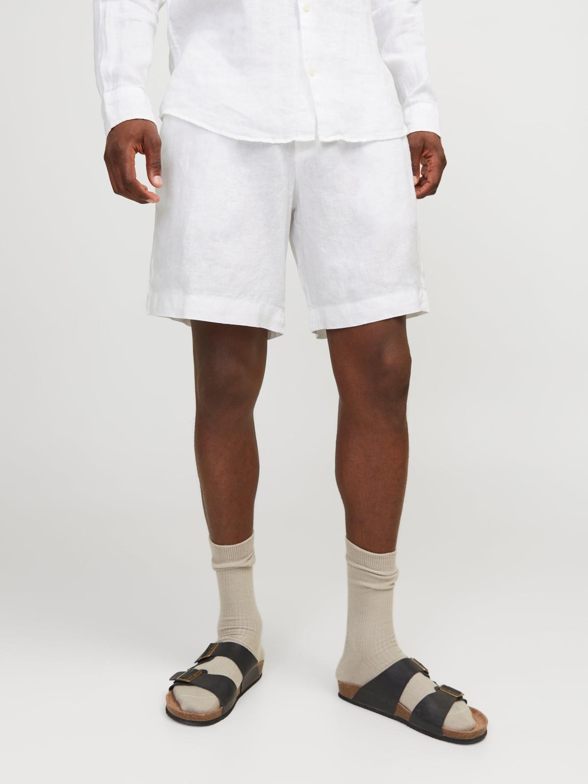 JPSTBILL LAWRENCE LINEN SHORTS REG LN 