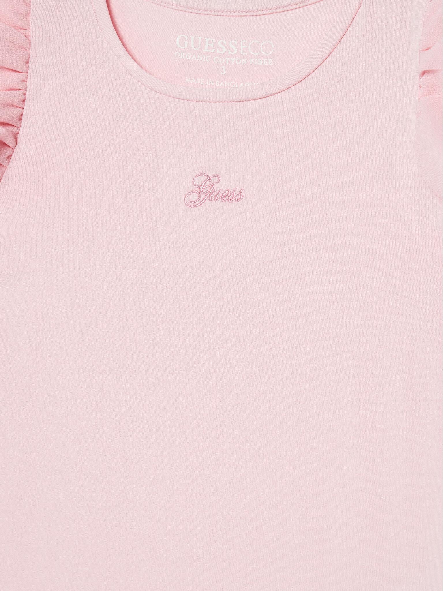 SS T-SHIRT W/CHIFFON 