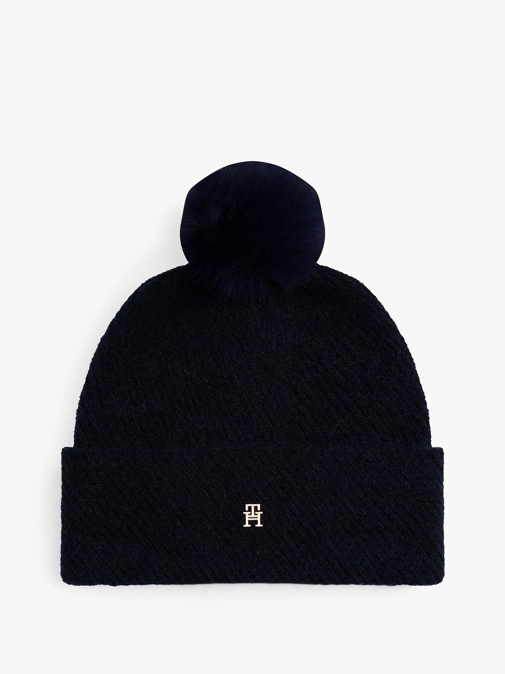 TH POM POM BEANIE AW0AW18178/DW6 TOMMY HILFIGER