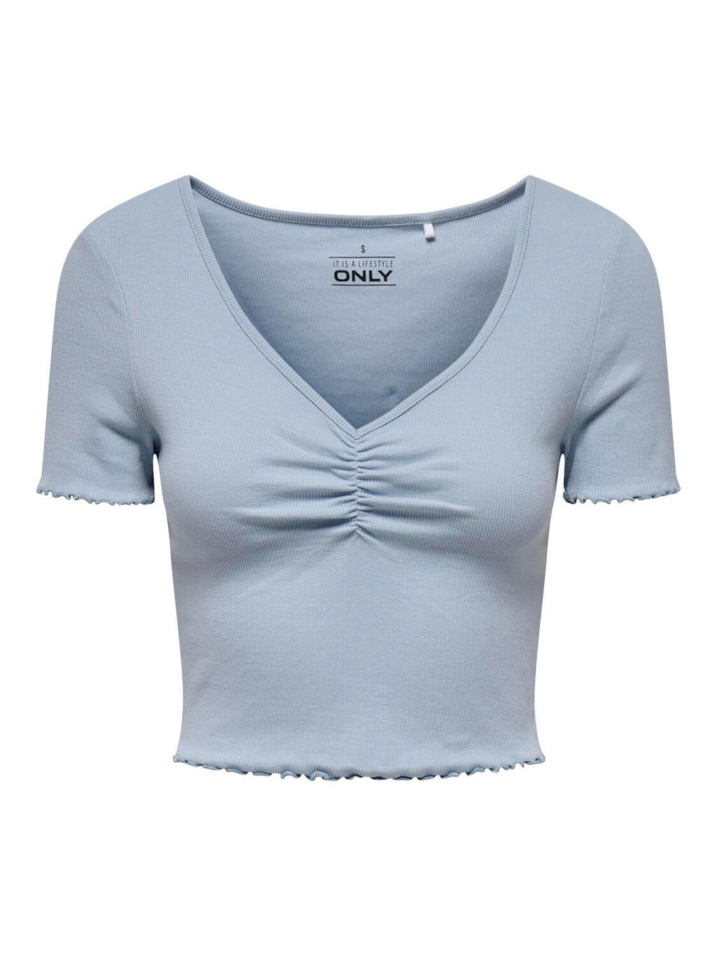 ONLBETTY S/S V-NECK TOP CC JRS 