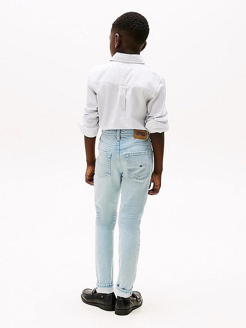 SCANTON Y SLIM FIT BLEACH JEAN 