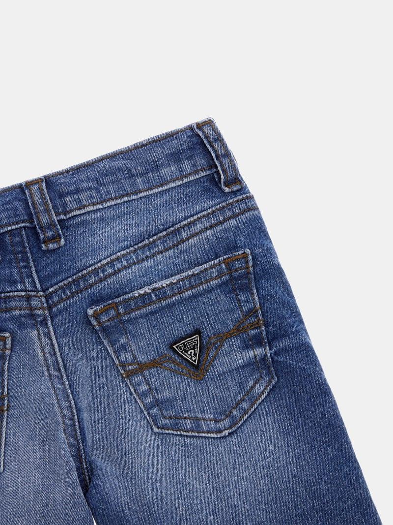 DENIM STRAIGHT FIT PANTS 