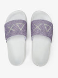 SUN68 SLIPPERS STRASS LOGO
