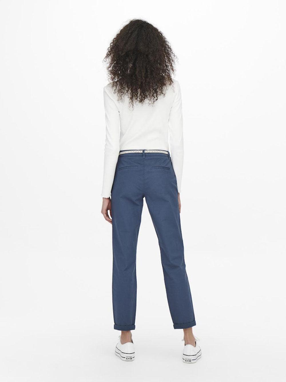 ONLBIANA MW COTTON BELT CHINO PNT NOOS 