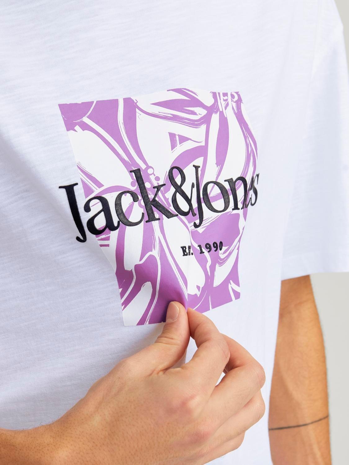 12250436/Bright White JACK AND JONES
