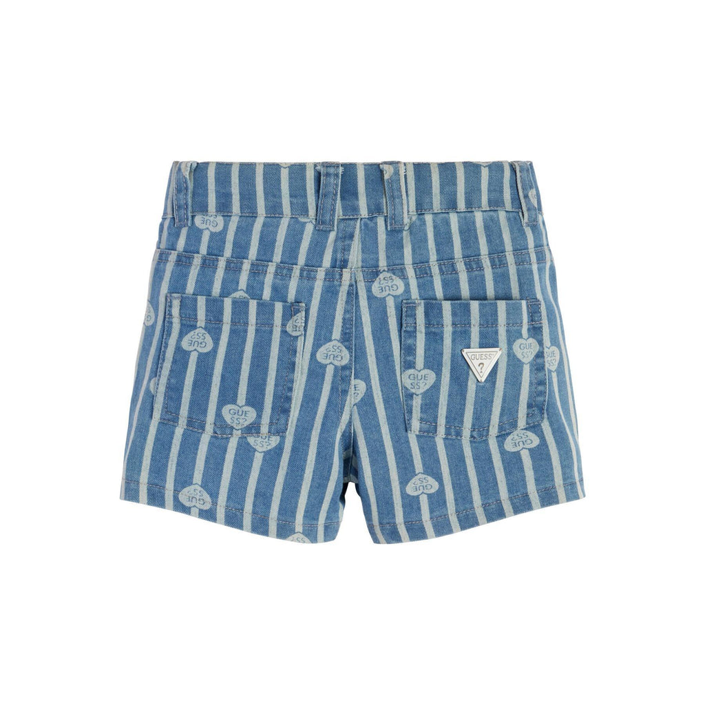 STRETCH DENIM SHORTS 