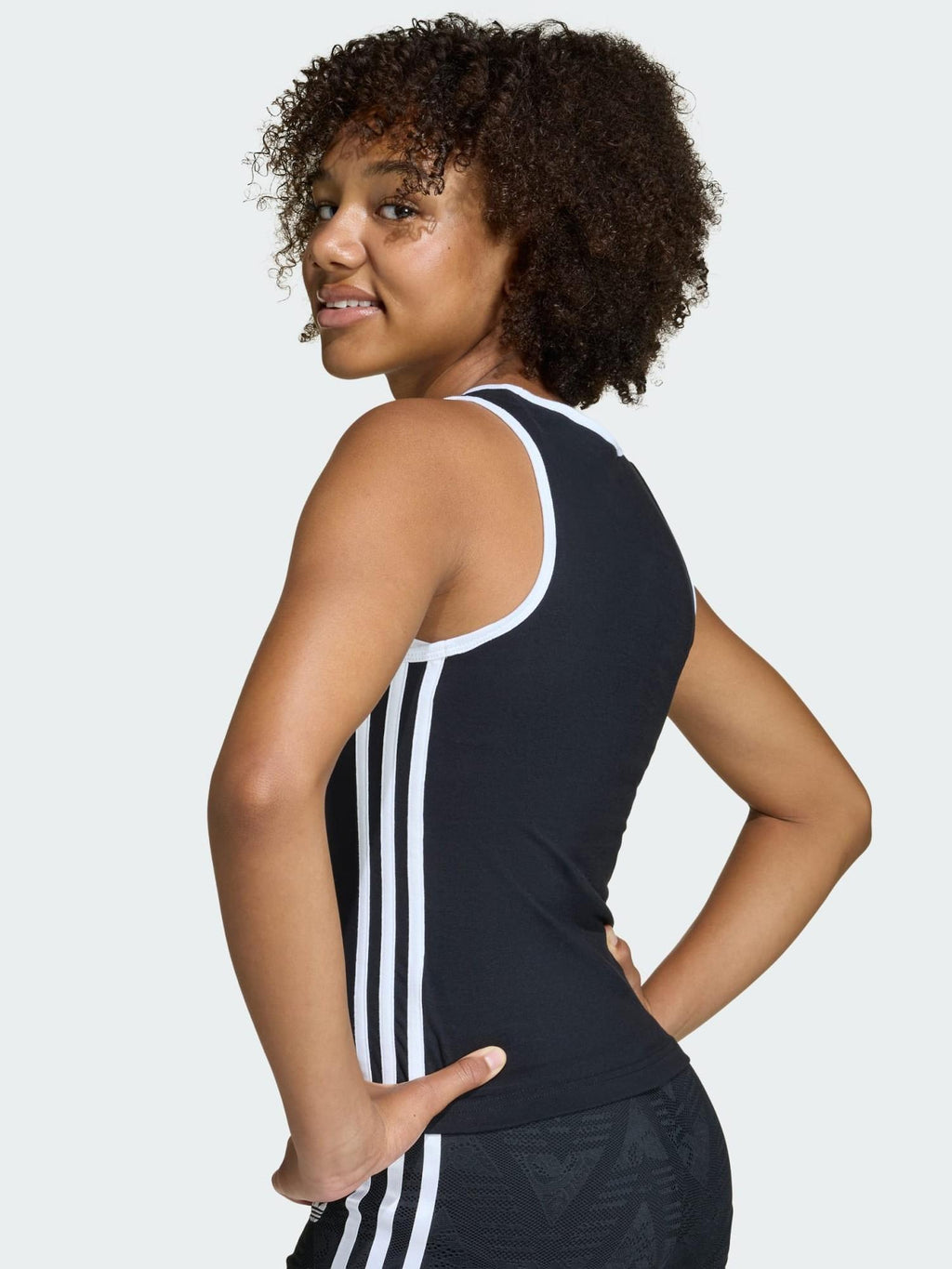3S SL TANK TOP      BLACK/WHITE 
