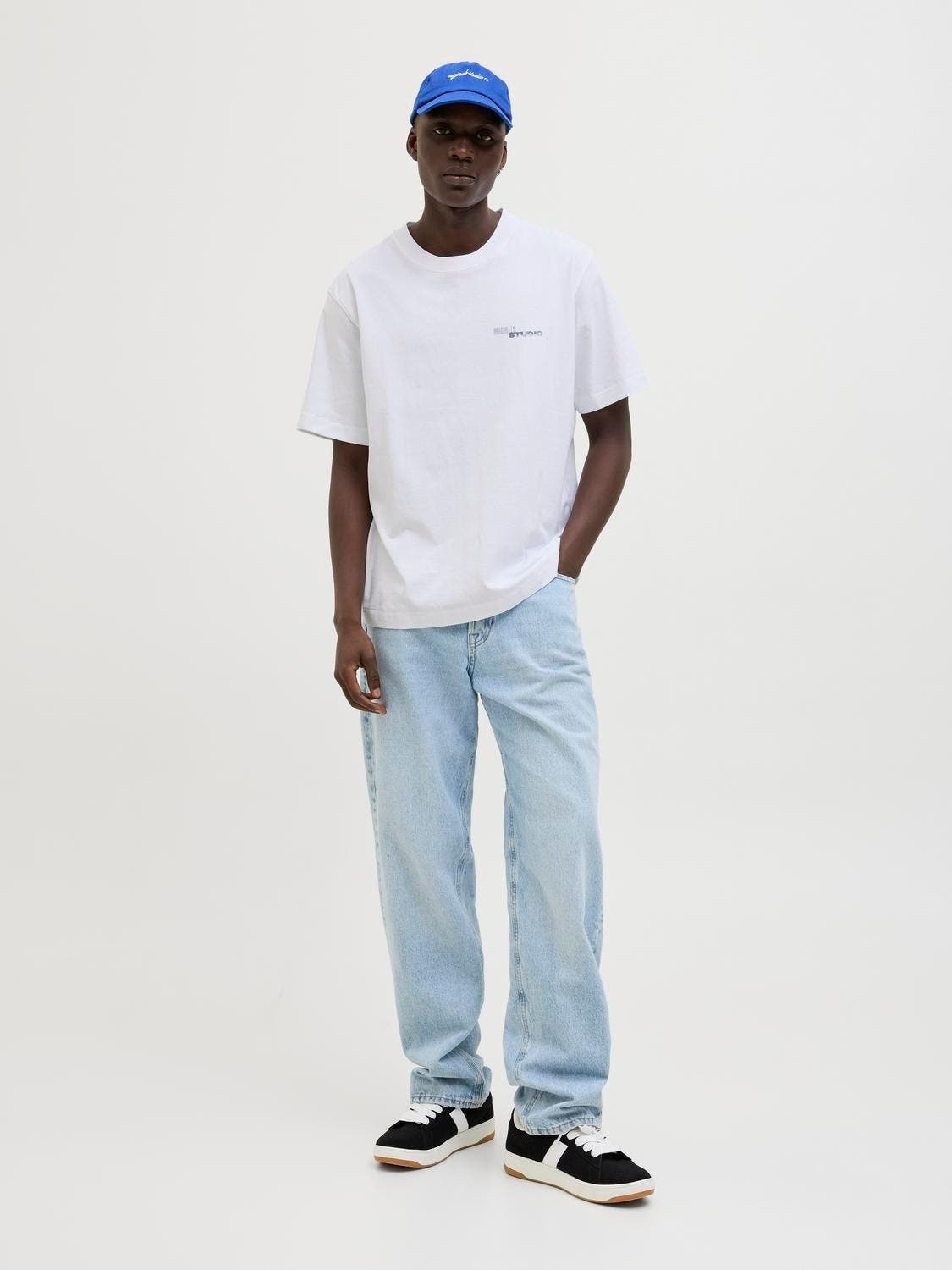 12273160/Bright White JACK AND JONES