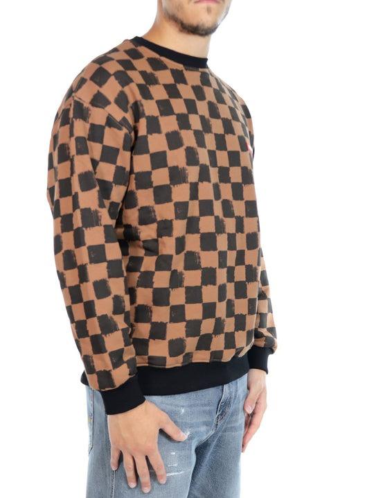 BROWN SIP VANQUISH CREW SP612BRW/BROWN SPRAYGROUND