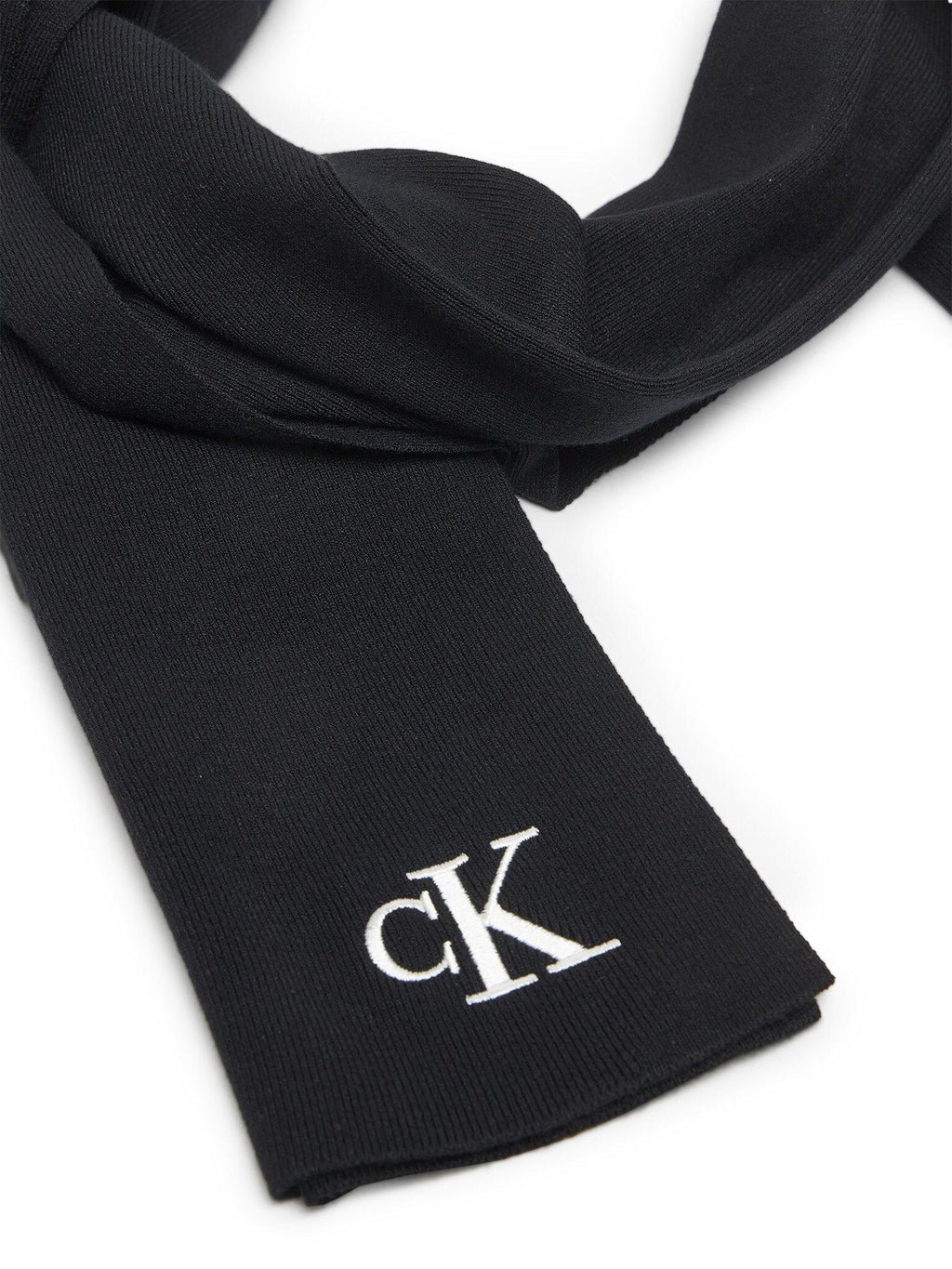 CK FINE RIB SCARF 