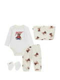 GUESS SET LS BODY+PANTS+SOCKS