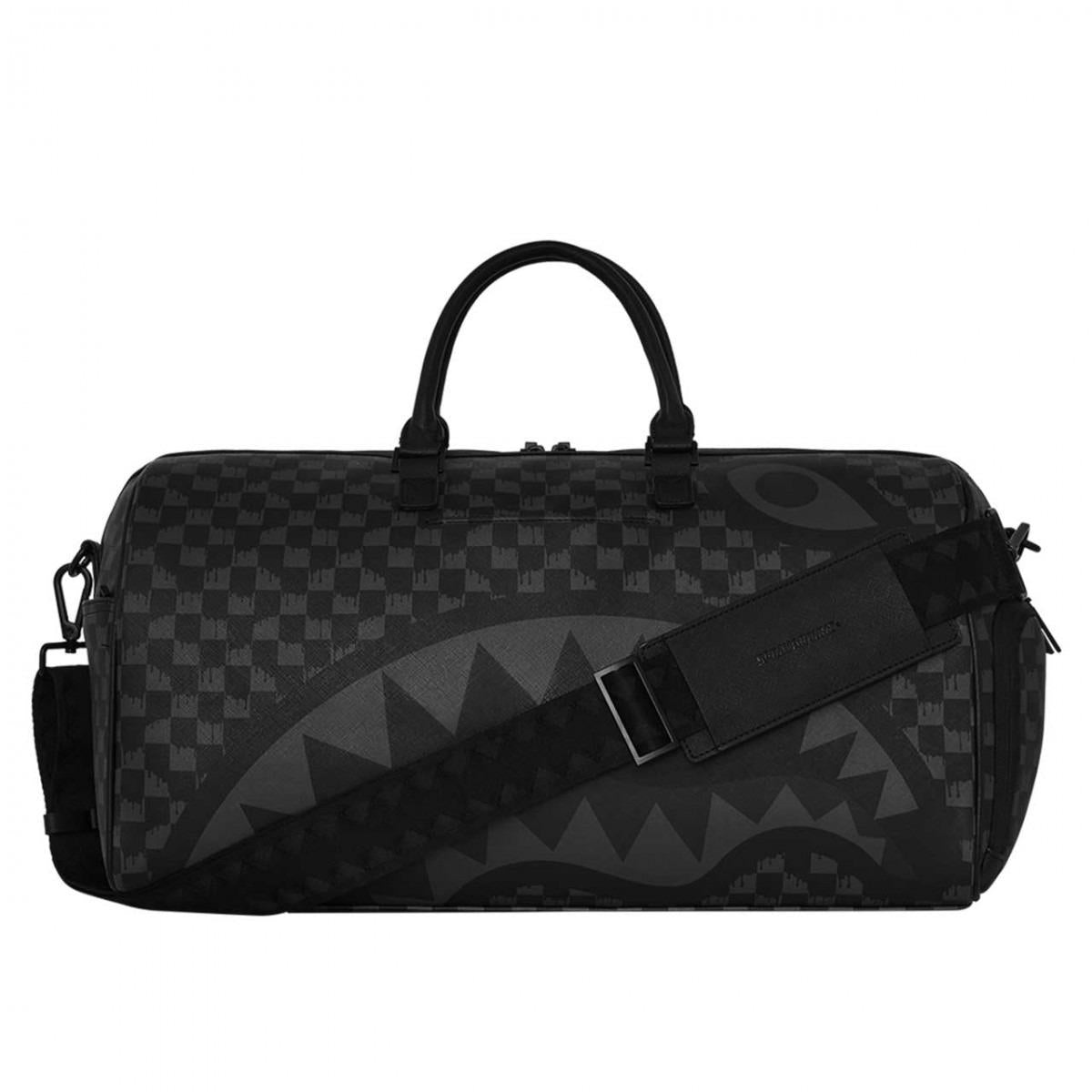 HANGOVER DRIP CHECK DUFFLE 
