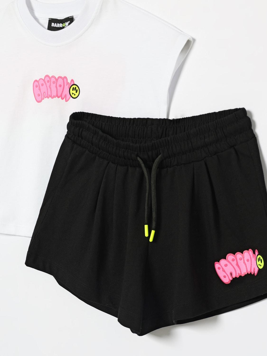 SET JERSEY TOP CROPPED TOP/SHORTS  GIRL 