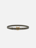 PINKO LOVE BERRY H2 BELT.LOW VITELLO