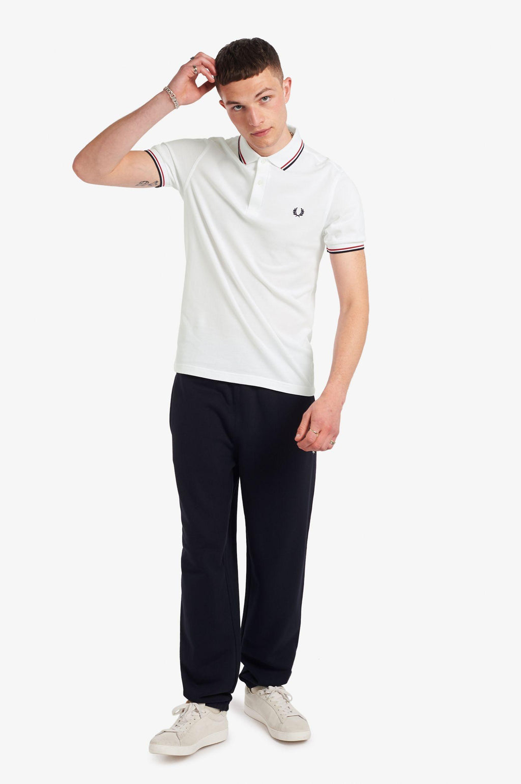 FP TWIN TIPPED FRED PERRY SHIRT 