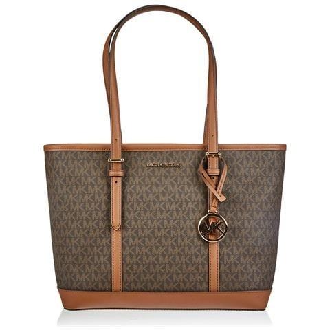 SM TZ SHLDR TOTE 35S0GTVT1V/BROWN MICHAEL KORS