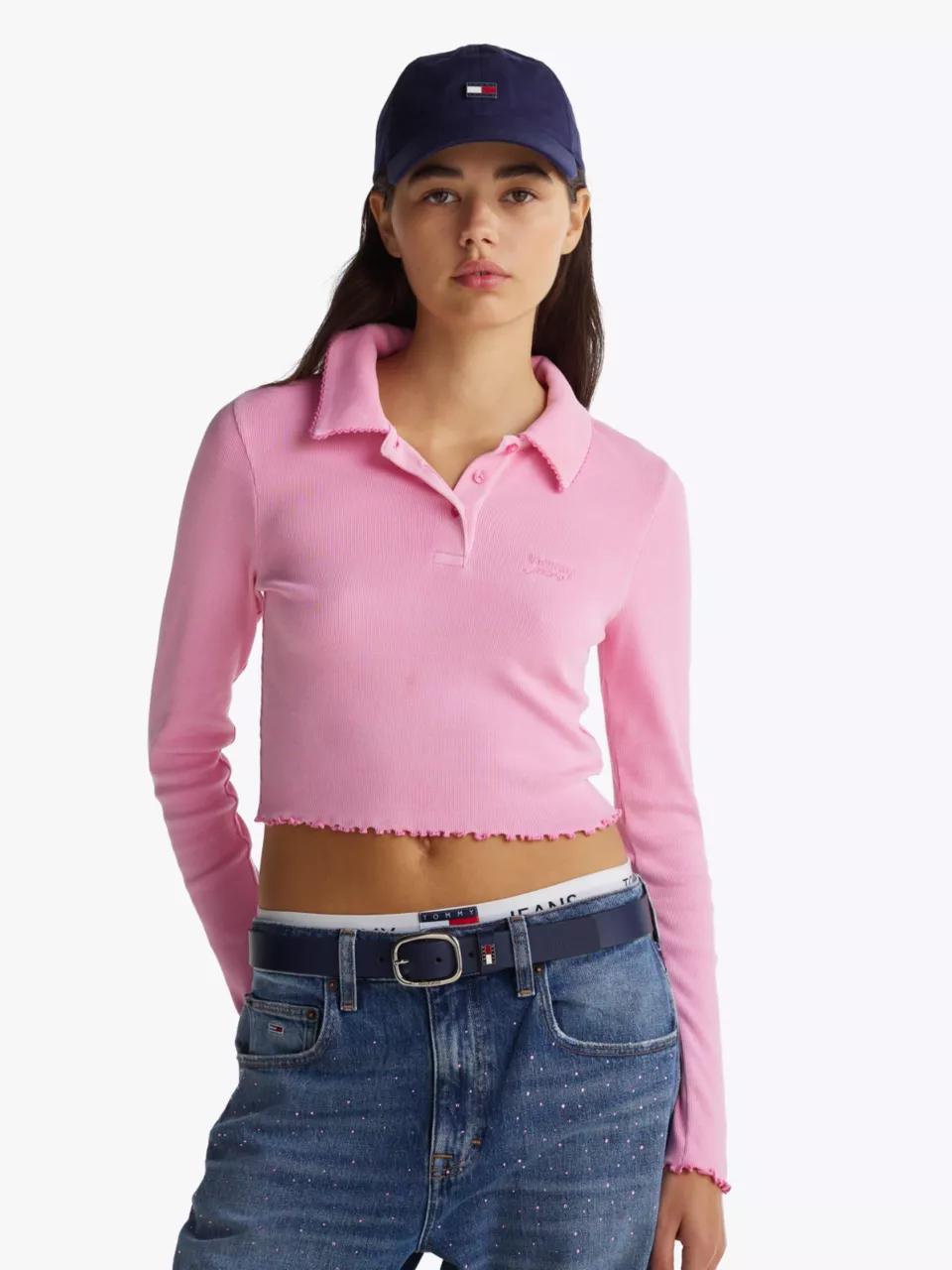 TJW CRP SCALLOP RIB DW0DW19369/TOT TOMMY JEANS