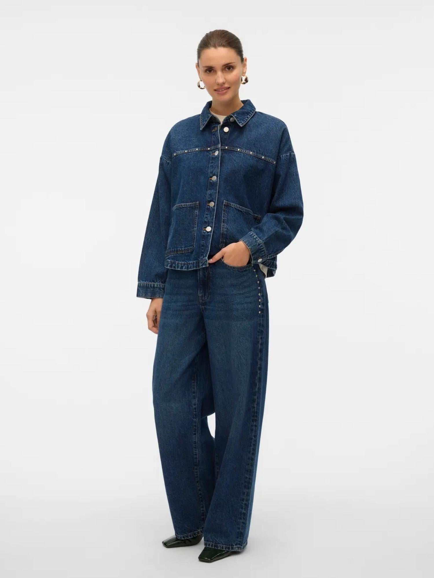 10336550/Dark Blue Denim VERO MODA